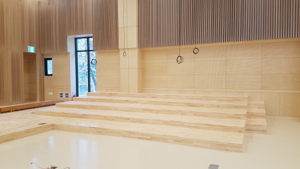 2층 예배당 찬양대석