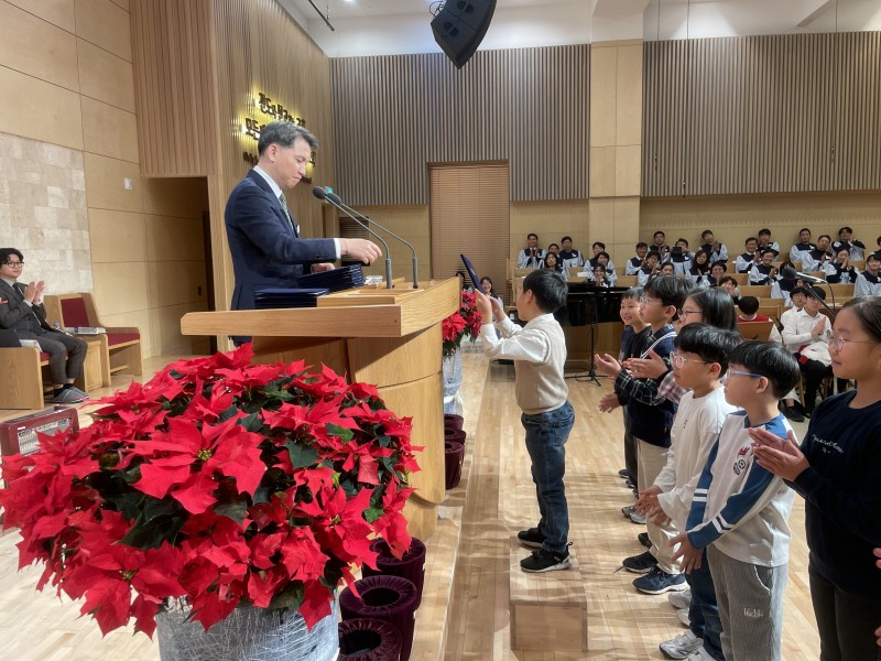 찬양경연 시상(독창)